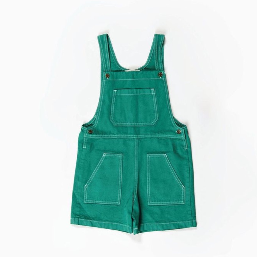 Fin & Vince retro green overalls 4/5